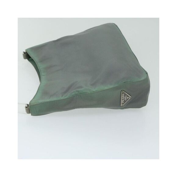 Pre Loved PRADA Shoulder Bag Nylon Khaki Auth 68087 Women - Picture 4 of 8